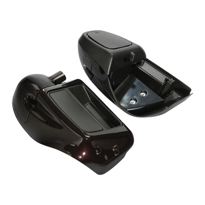 Lower Vented Fairings for Harley CVO Street Glide 2014-2024 Black Forest
