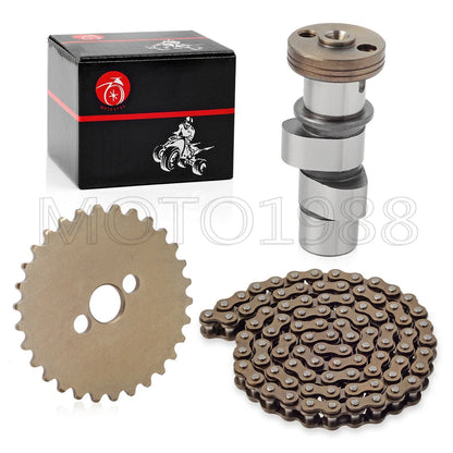 Camshaft & Timing Chain Sprocket for HONDA XR100 XR100R CRF100F (1981–2013)