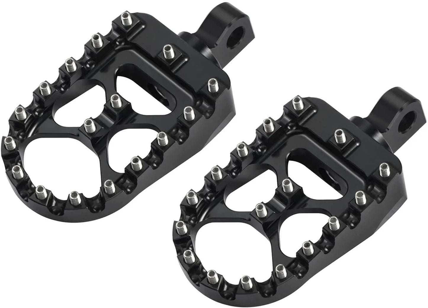 Black Foot Pegs for Harley Sportster Touring Softail Dyna