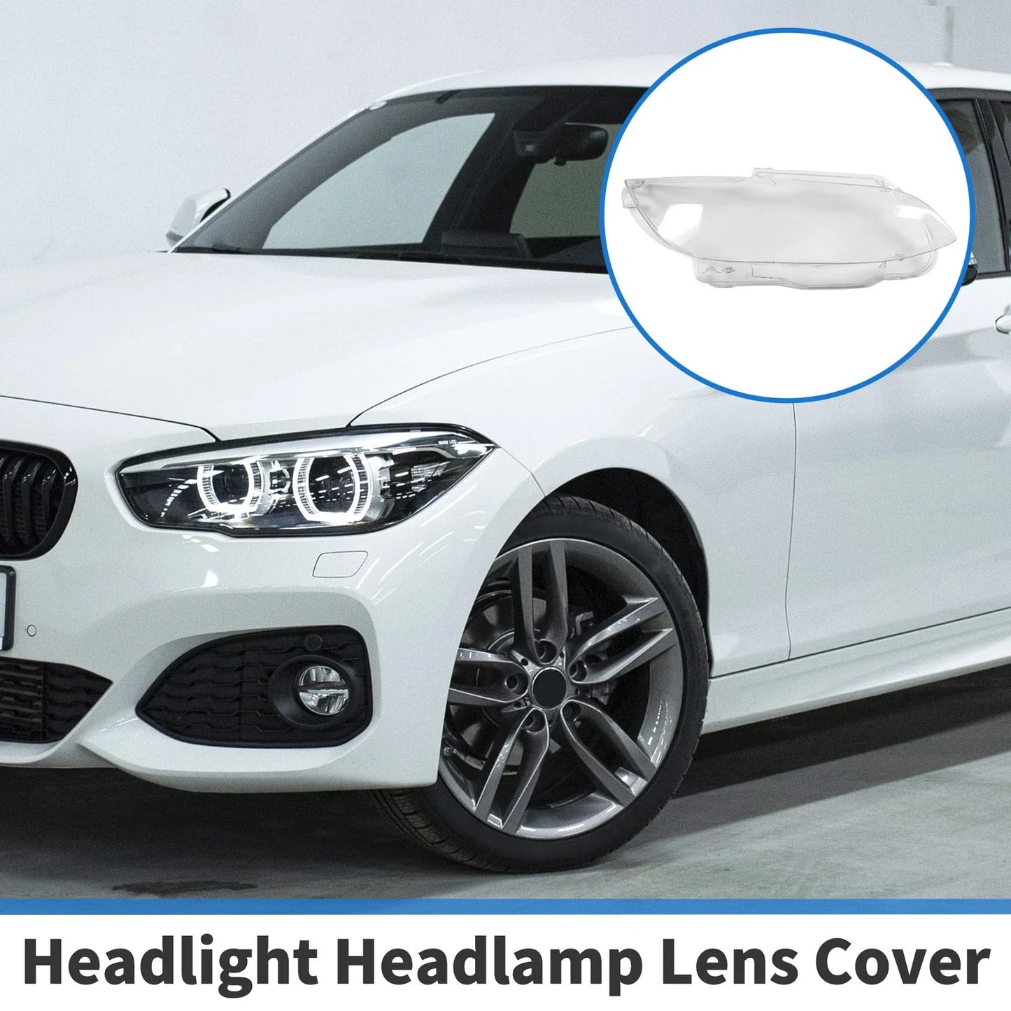 1 Pc Front Right Headlight Lens Cover for BMW M3 E92 Coupe
