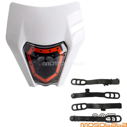 LED Headlight for Honda Kawasaki KL KLX 250 600 650 KLR CRF