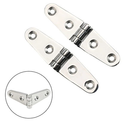 Folding Cabin Hatch Door Hinges 316 Stainless Steel for Boats & Trucks