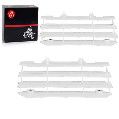2 x Radiator Covers Guard for Kawasaki KX125 KX250 (1997–2005)