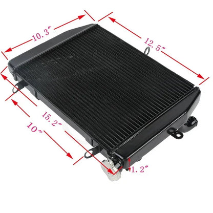 Radiator Cooler for Yamaha YZF R6 (1999-2002) - Aluminum Black
