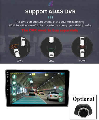 9" Android Stereo Radio GPS Navigation Head Unit for Toyota Sienna (2004-2010)