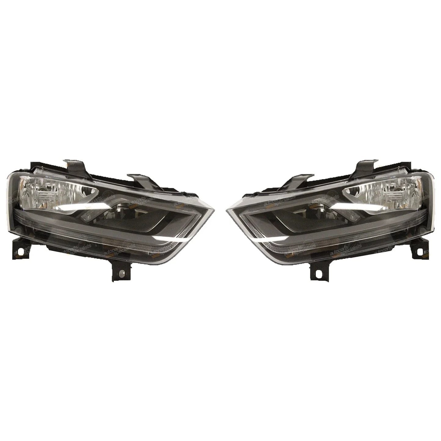 Genuine Halogen Headlights for Audi Q3 8U Left Right L+R Set
