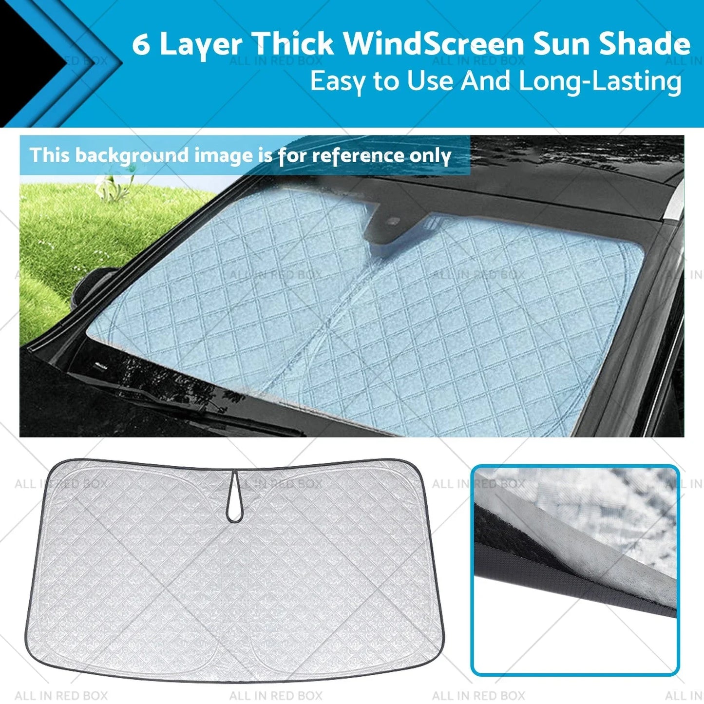 6 Layer Thick WindScreen SunShade for Range Rover Evoque (2020-2025)