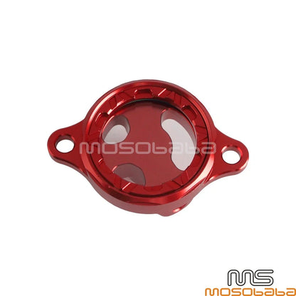 Aluminum CNC Engine Oil Filter Cap Cover for Honda TRX450R CRF450R/450X (2004-2023)