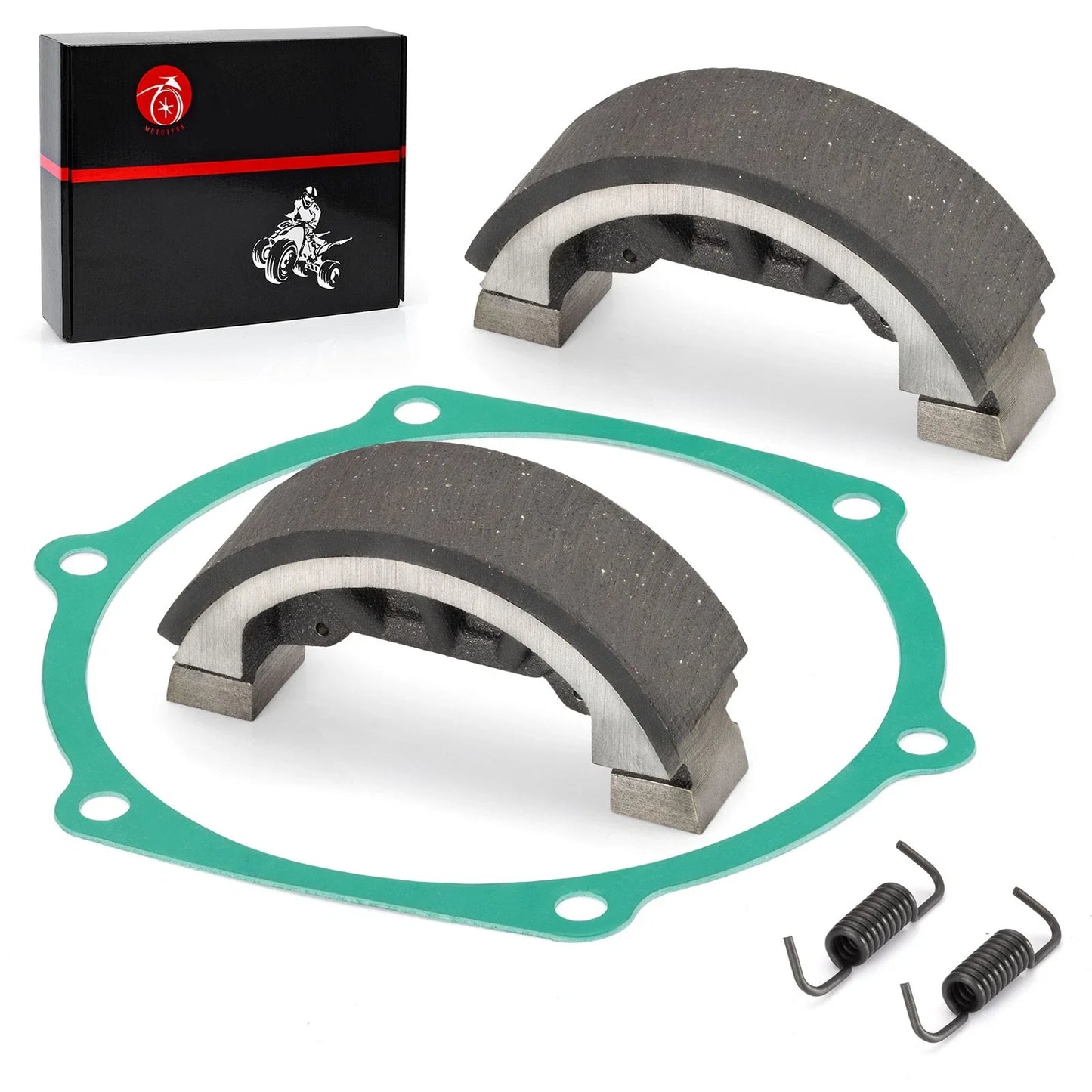 2 x brake shoes w/gasket for John Deere 750/770/790/3005