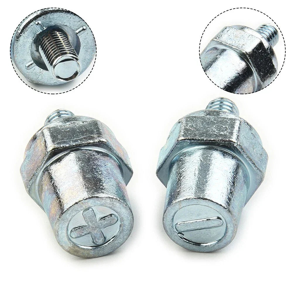 Zinc-Alloy Battery Side Terminal Charging Posts / 2 x / 8mm-Positive for Vehicle