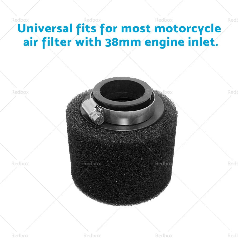 38mm Foam Pod Air Filter for 125cc 140cc PIT PRO Quad Dirt Bike ATV