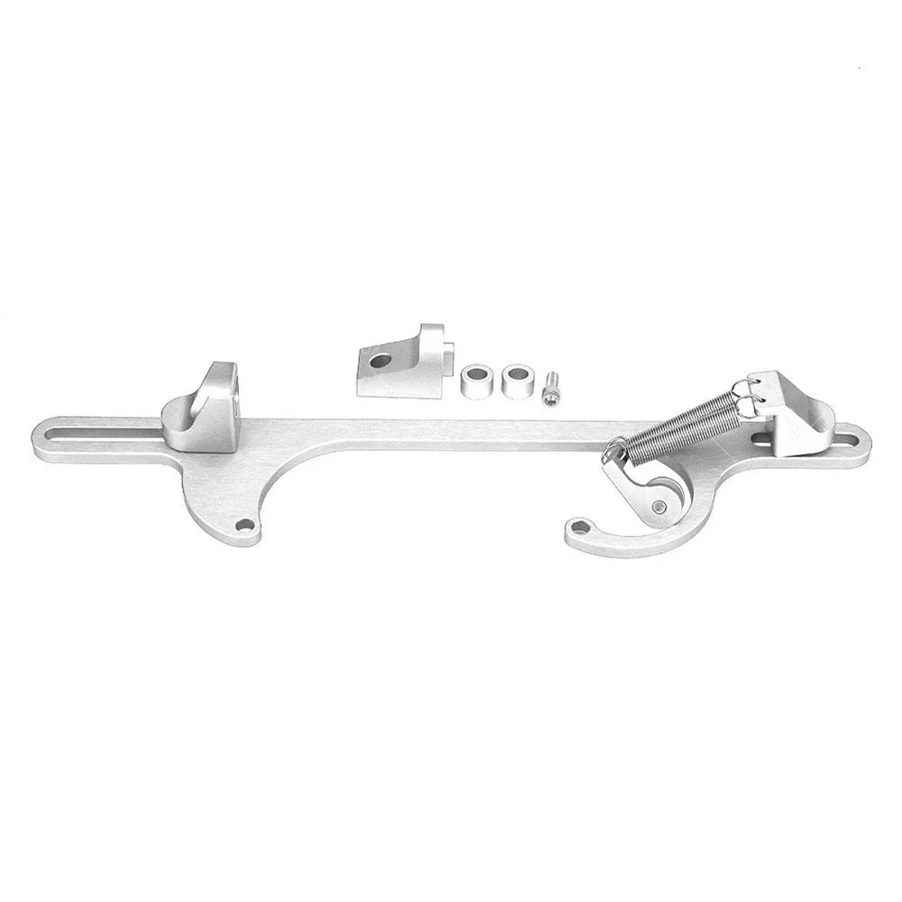 Silver Throttle Cable Bracket for Carburetor 4150 4160 (Fits Various Models)