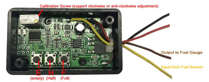 Fuel Gauge Sender Ohm Range Converter Module for Gas Tank (Update)