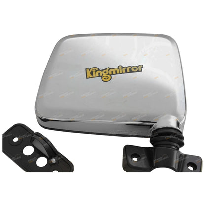 RH Chrome Skin Mount Door Mirror for Nissan Patrol GQ