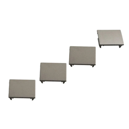 4 x Front Door Panel Covers in Grey for BMW 7 Series (E65 E66) (2001–2008)