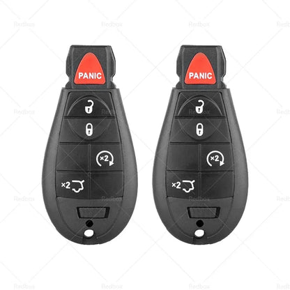 Keyless Remote Key Fob Shell for Jeep Grand Cherokee (2008-2012)