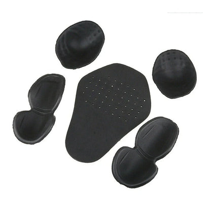 Protectors / 5Pcs / Black Elbow & Shoulder Protectors for Motorcycle