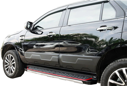4 x Matte Black Body Cladding for Ford Everest UAII (2018-2021)
