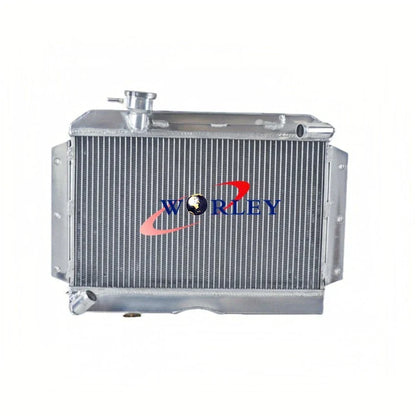 5ROW Aluminum Radiator & Fans for Rover MG MGA 1500/1600/1622 (1955-1962)