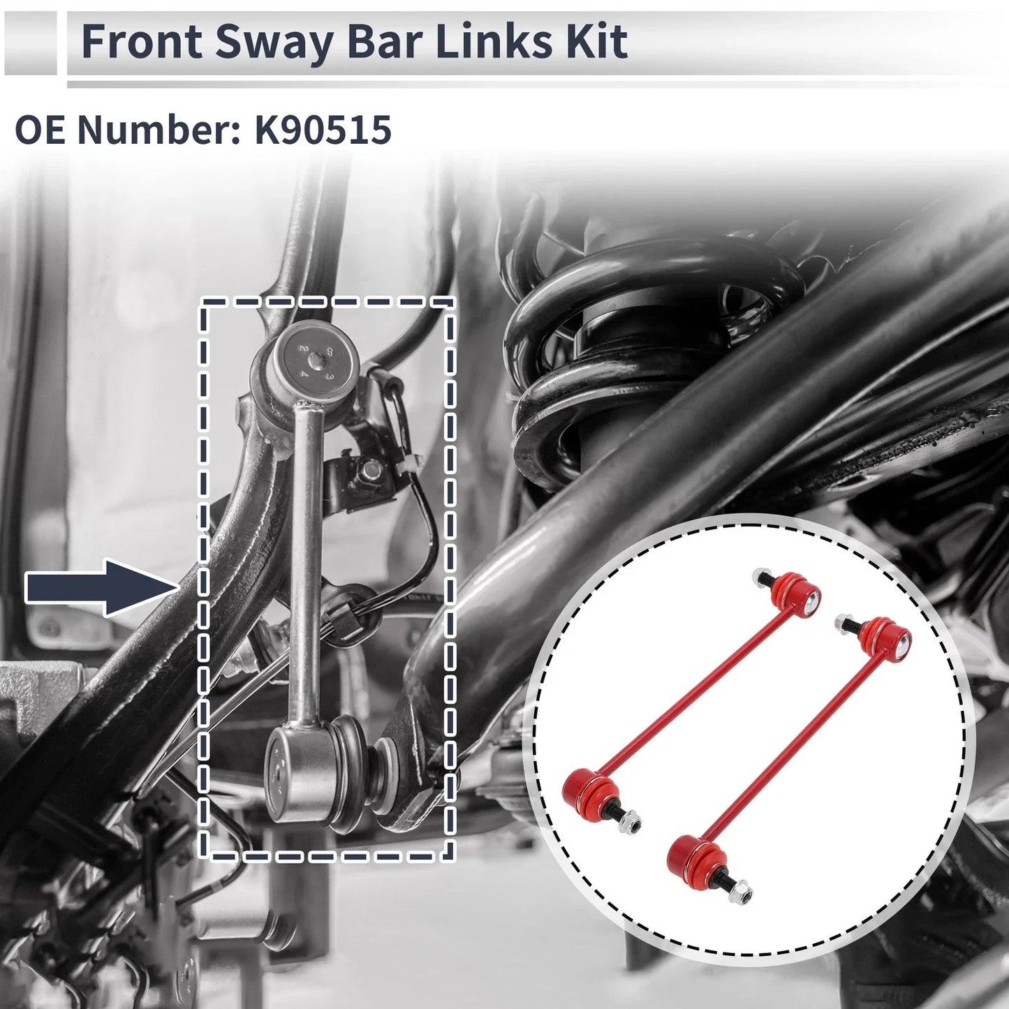 Front Stabilizer Bar Links for BMW M3 (2001 - 2006)