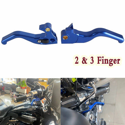 Finger Brake Clutch Levers for Harley Sportster Forty-Eight XL1200X (04-13)