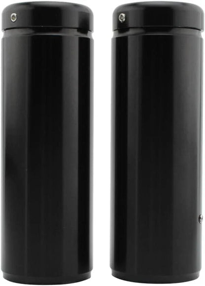 6Pcs Fork Cover Caps for Harley Street Bob FXBB (2018-2021) Black