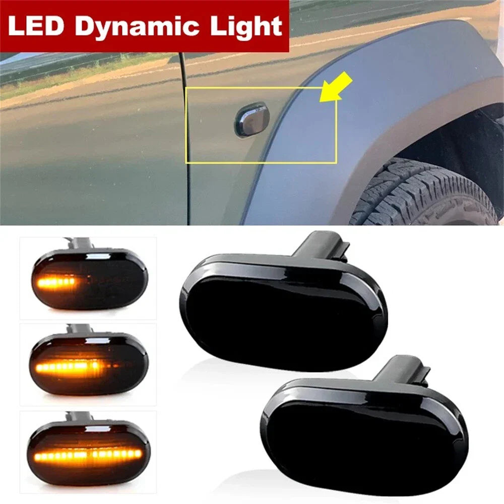 LED Dynamic Side Marker Turn Signal Indicator Lamp for Suzuki Jimny (1998-2023)
