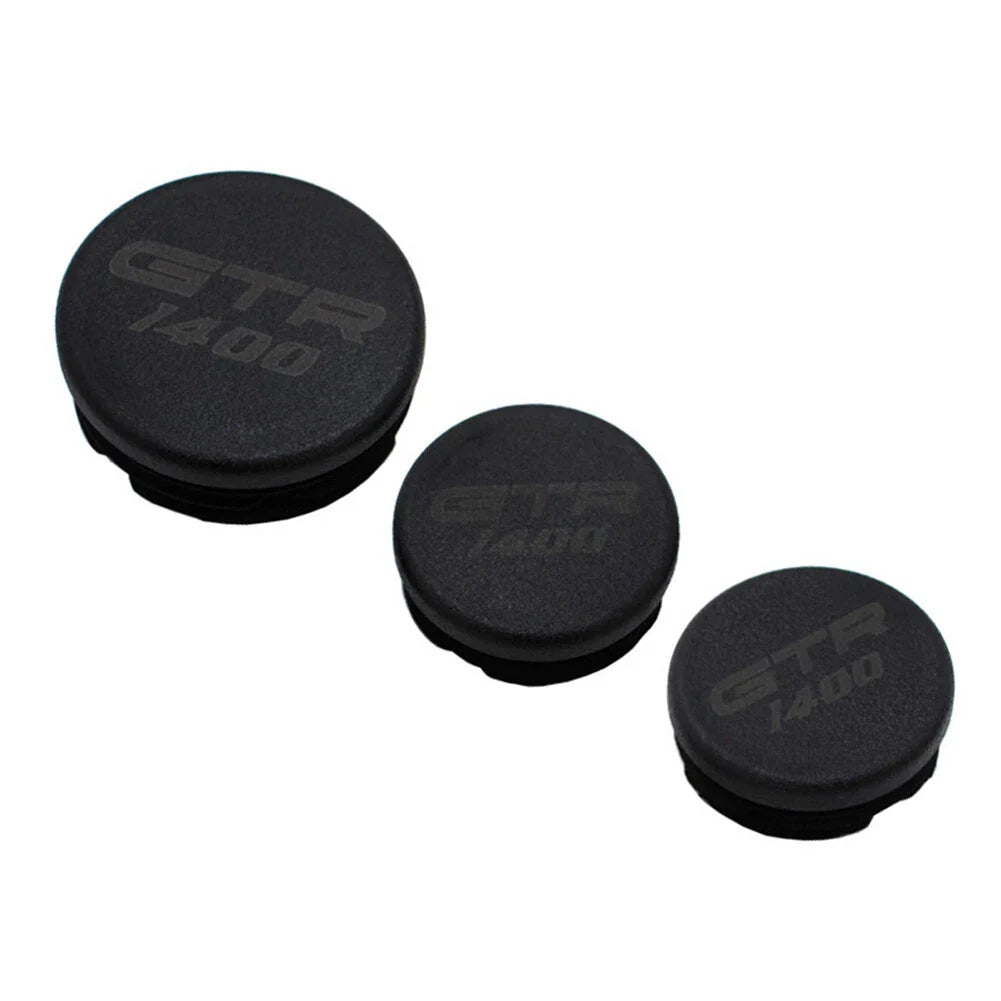 3 x Frame Hole Cover Caps for Kawasaki GTR1400 (2007-2018)