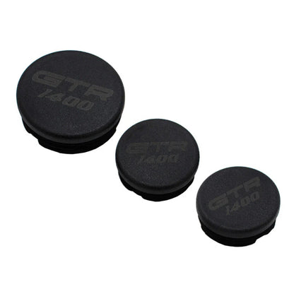 3 x Frame Hole Cover Caps for Kawasaki GTR1400 (2007-2018)