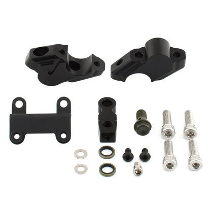 Handlebar Risers w/ Brake Hose Extension for Yamaha MT-07 (2014-2023)