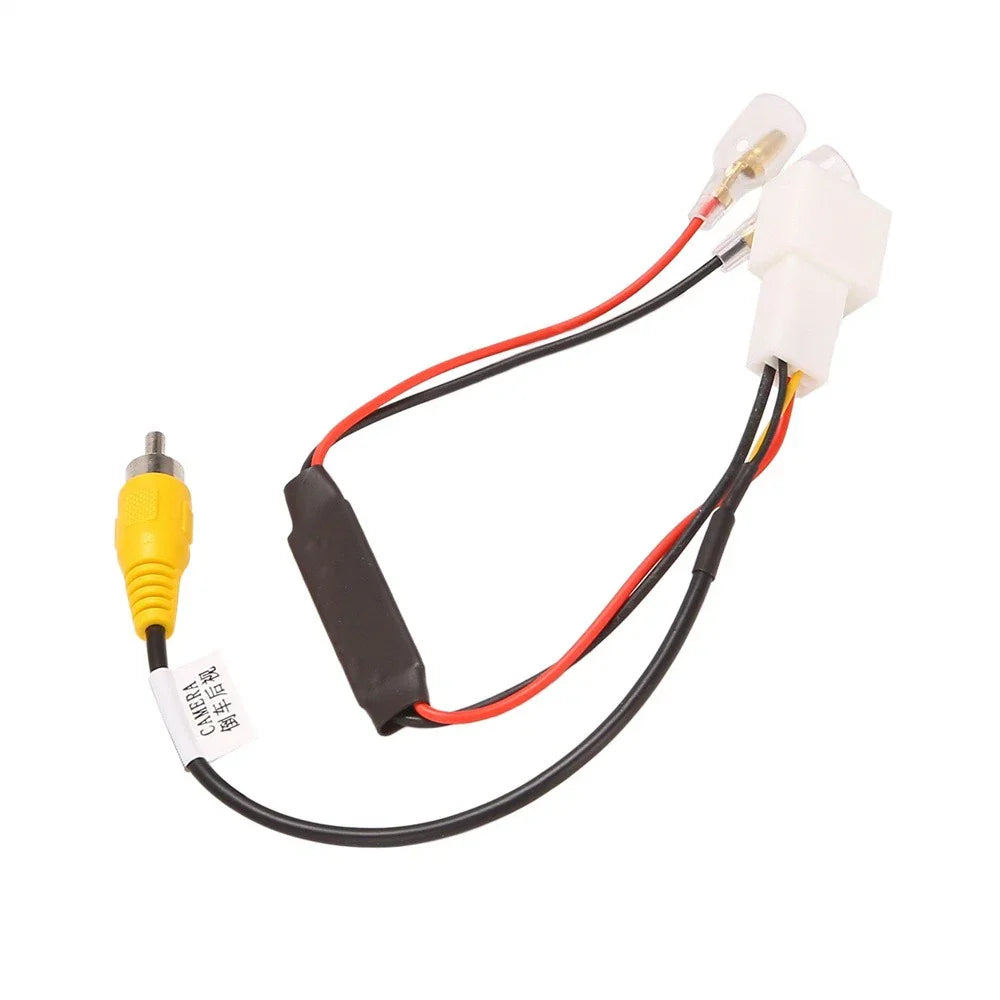 4 Pin Reverse Camera Video Wire Cable Adapter for Toyota Mazda