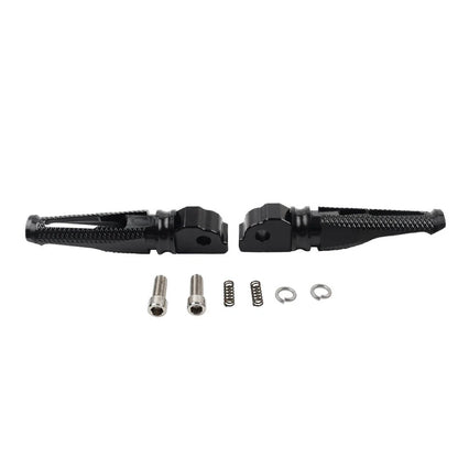 Black Rear Passenger Foot Pegs for BMW HP4 S1000RR S1000R (2012-2020)