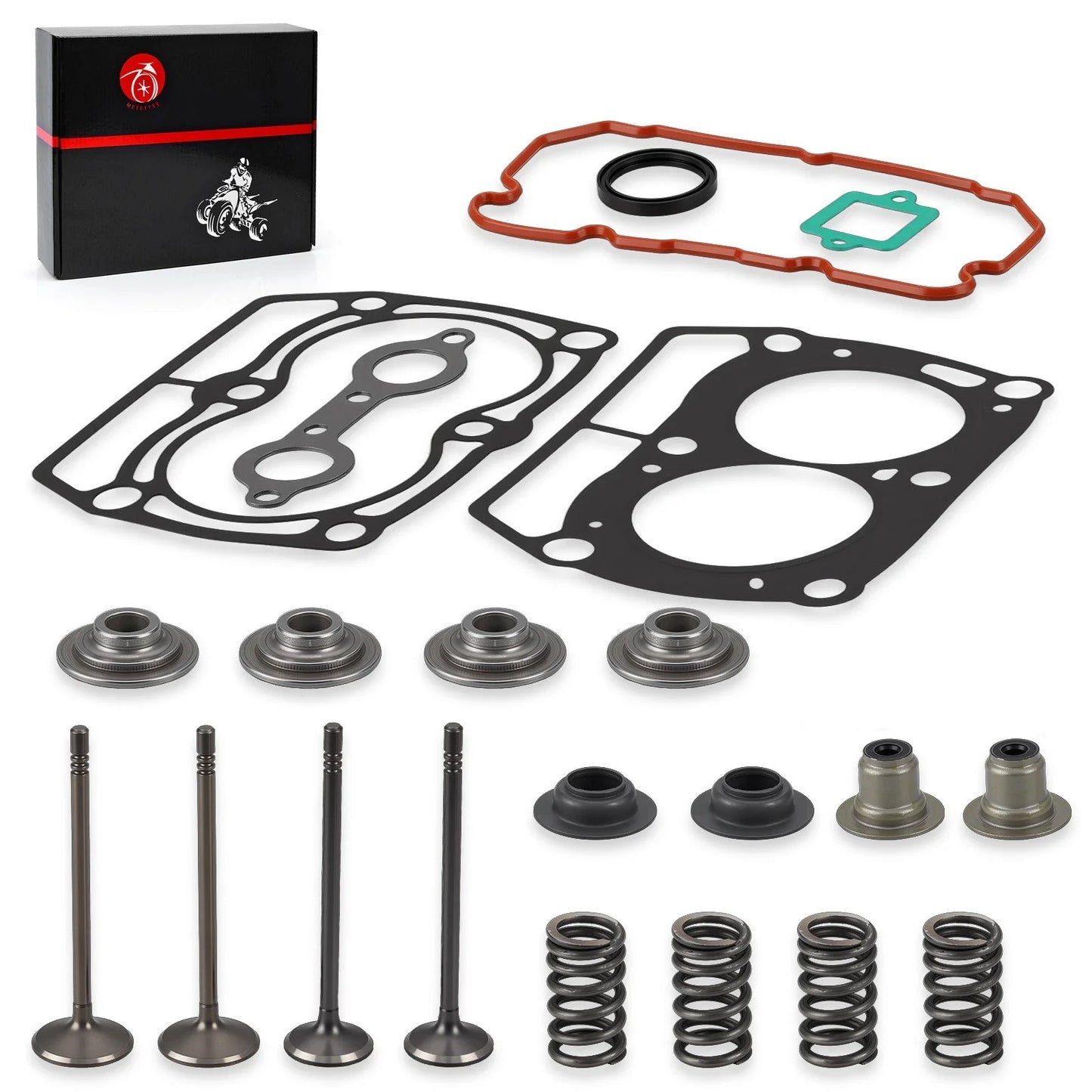 Top End Gasket W/ Valves Seal Kit for Polaris Ranger 800 (2012–2014)