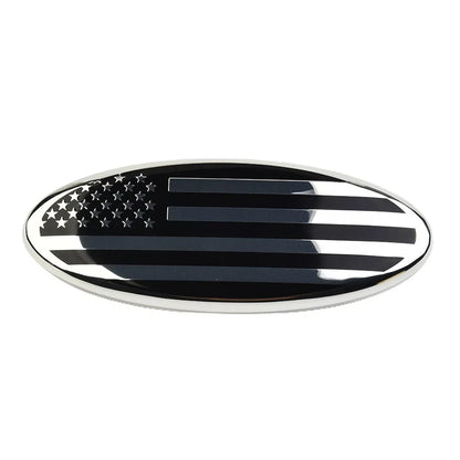 US Flag Oval Emblem Badge /239cm Front Grill Tailgate for Ford F150/F350