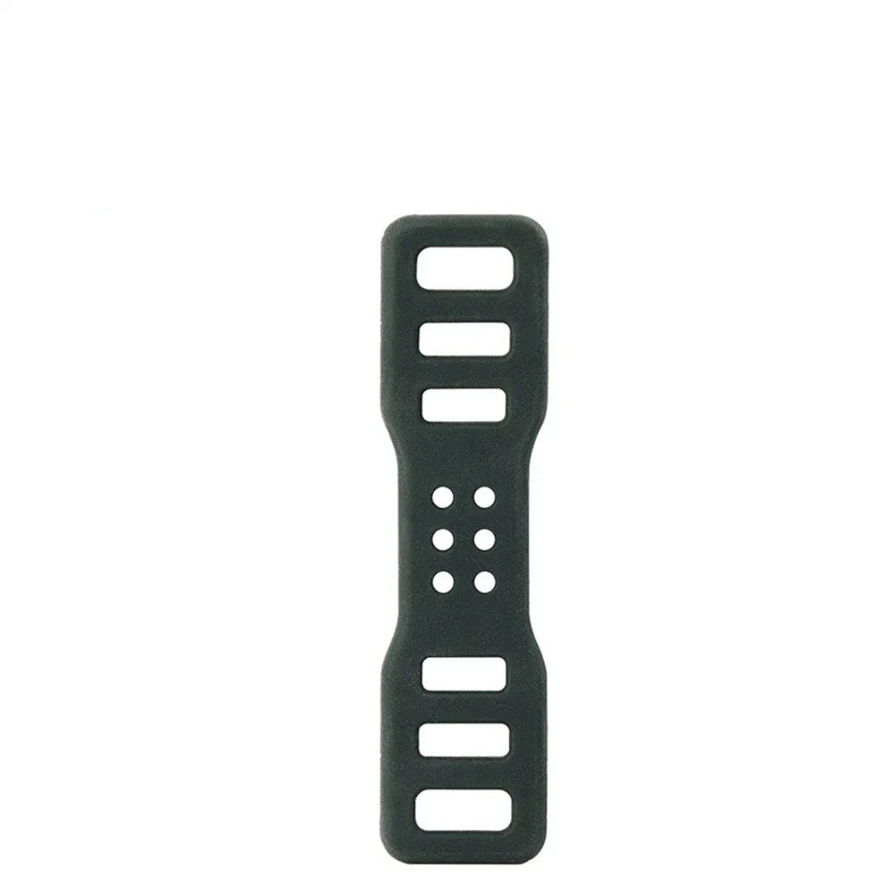 4 x 92mm Silicone Driving Recorder Bandage Strap for DVR