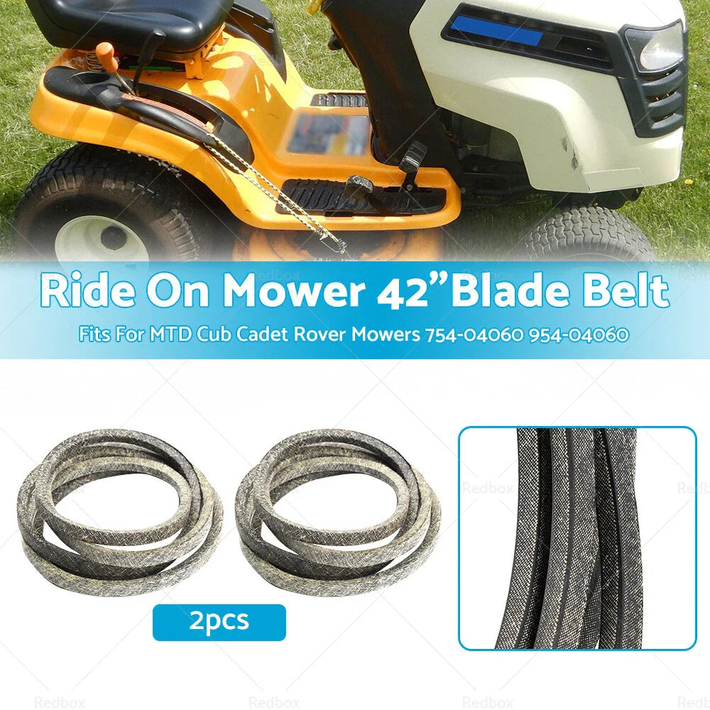 Deck Belt for 42" Cut Rover MTD Cub Cadet Mower