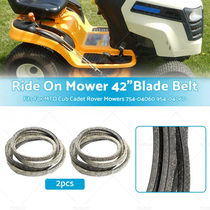 Deck Belt for 42" Cut Rover MTD Cub Cadet Mower