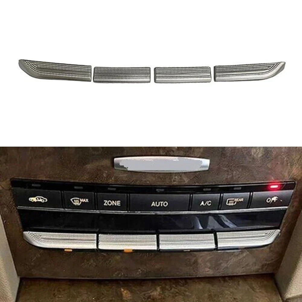 Car A/C Outlet Vent Button Cover Trim for Mercedes E-Class (2009–2016)