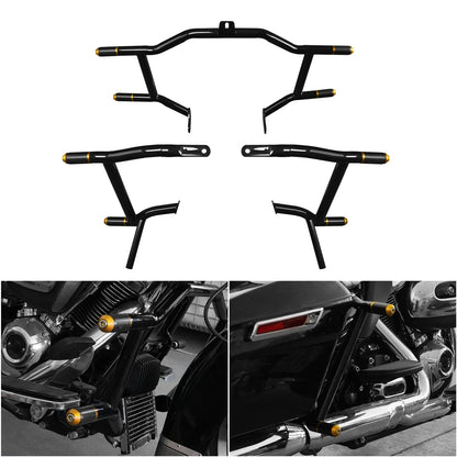 Highway Engine Guard & Saddlebag Rail Guards for Harley Touring (2009-2024)