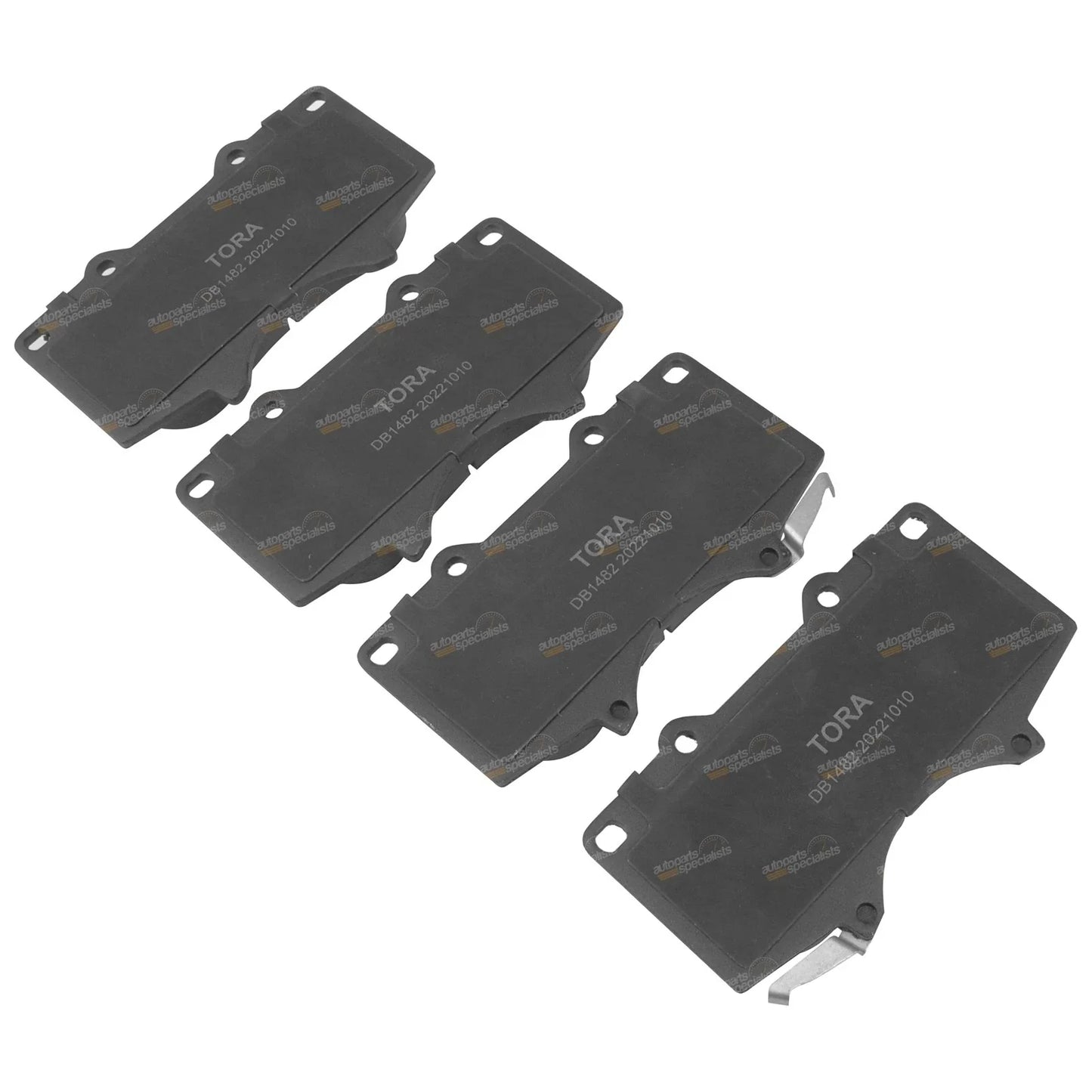 Front 4x4 Disc Brake Pads for Hilux (2015–2020)