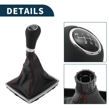6 Speed Manual Gear Shifter Knob & Cover for Mercedes-Benz C-Class (2001-2007)