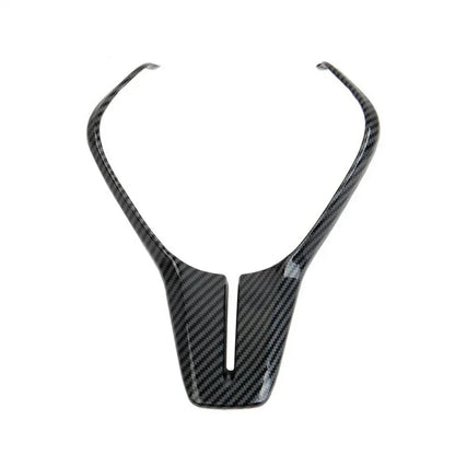 Carbon Fiber Steering Wheel Trim Cover for Infiniti Q50 Q60 QX50 (2018-2022)