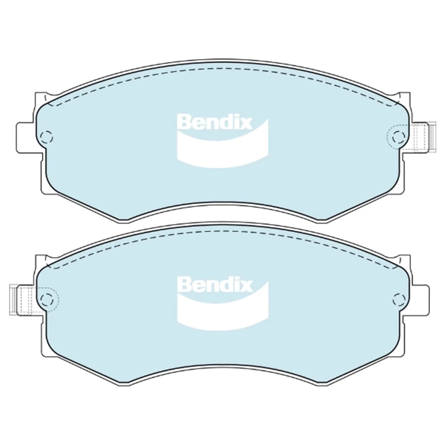 Front Disc Brake Pads for Ford Corsair CA20E/KA24E 2.0L/2.4L (1989-1992)