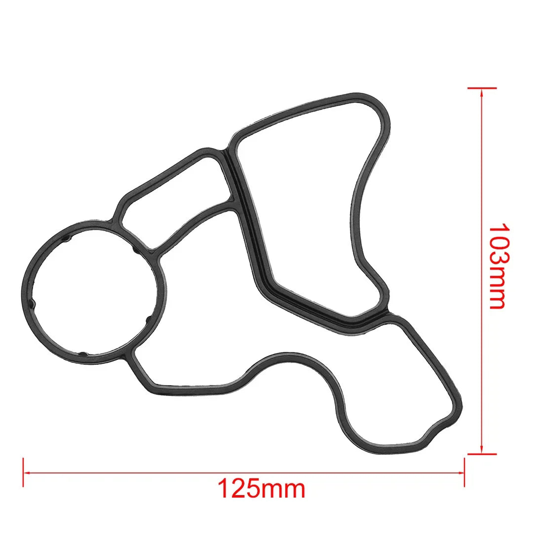 Cooler Housing Gasket Engine Oil Filter Seal Set for BMW