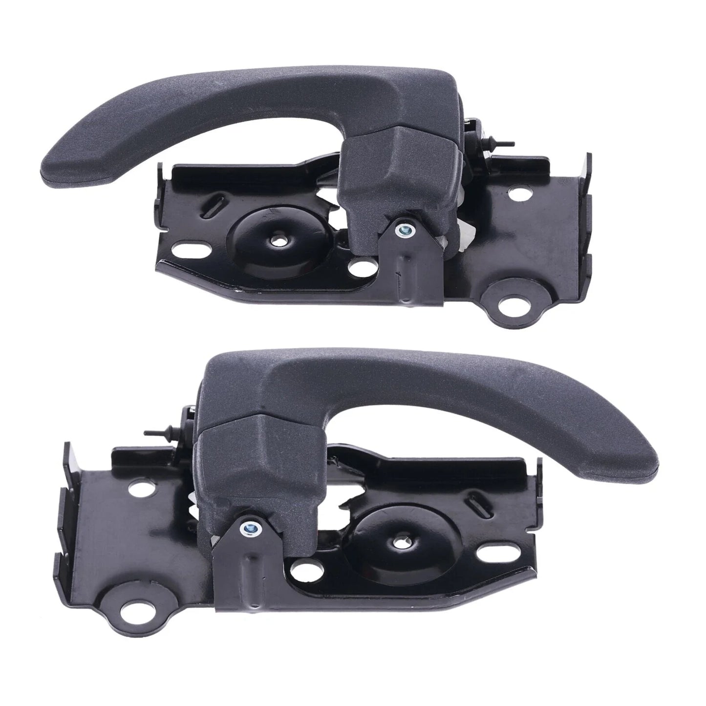 Door Handle Inner 2x Grey for Hyundai Santa Fe (2000–2005)
