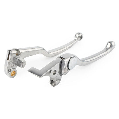 Chrome Aluminum Brake Clutch Levers for Yamaha FZ1 FZ6 FZ8 (2001-2005)
