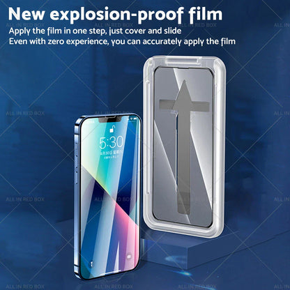 Tempered Glass Screen Protectors for iPhone 14/Pro/Max/Plus