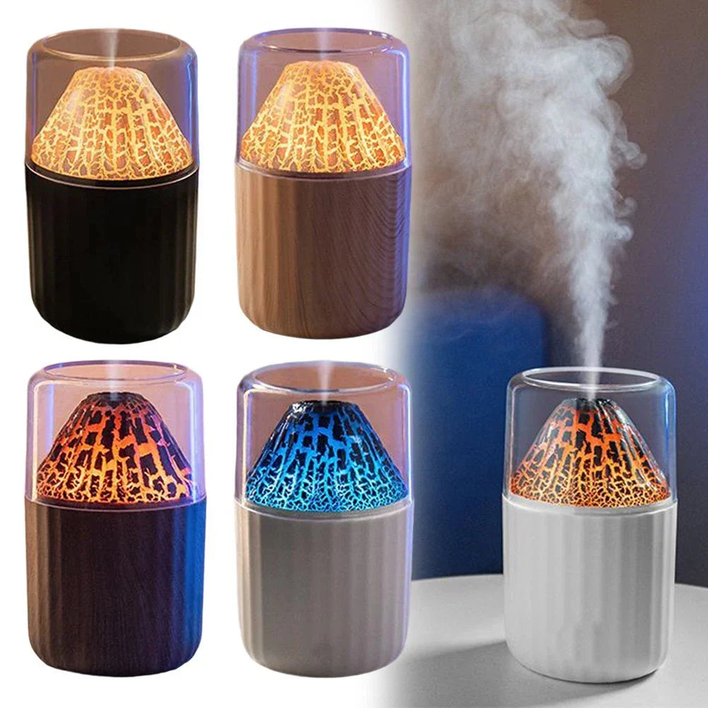 Portable USB Humidifier Mood Light for Auto Indoor Spaces