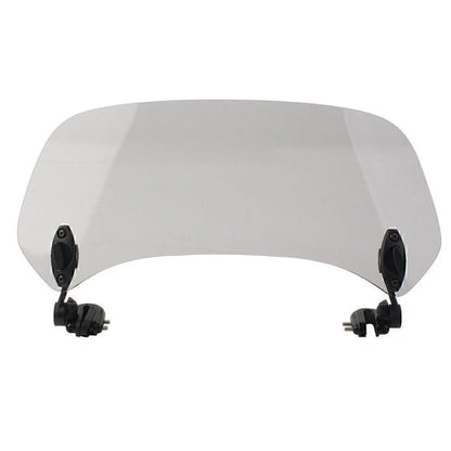 Adjustable Windshield Spoiler Deflector for Motor - Smoke
