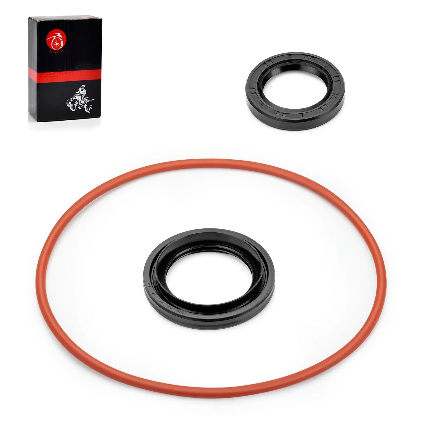 2 x Rear Brake Drum Seals for Yamaha Big Bear YFM250/YFM400 (2000–2009)